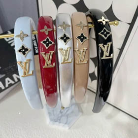 LV hair accessories